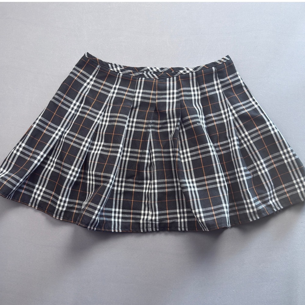 Becky Thatcher Elderwear Black Plaid‎ Skirt - Size 13 Juniors
